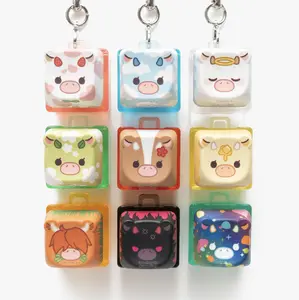 Series 7 Cow Creamy Clicky Keychain Blind Bag Keyboard Fidget