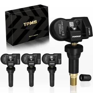 PUMBOAT TPMS GM 315MHz Pre-Programmed,Compatible withGMC Acadia 06-17|Canyon 14-22|Yukon 07-20|Savana 08-24Cadillac Escalade 07-20|CTS,SRXBuick Encore,Enclave,Lacrosse,Envision/#13598771(Set of 4)