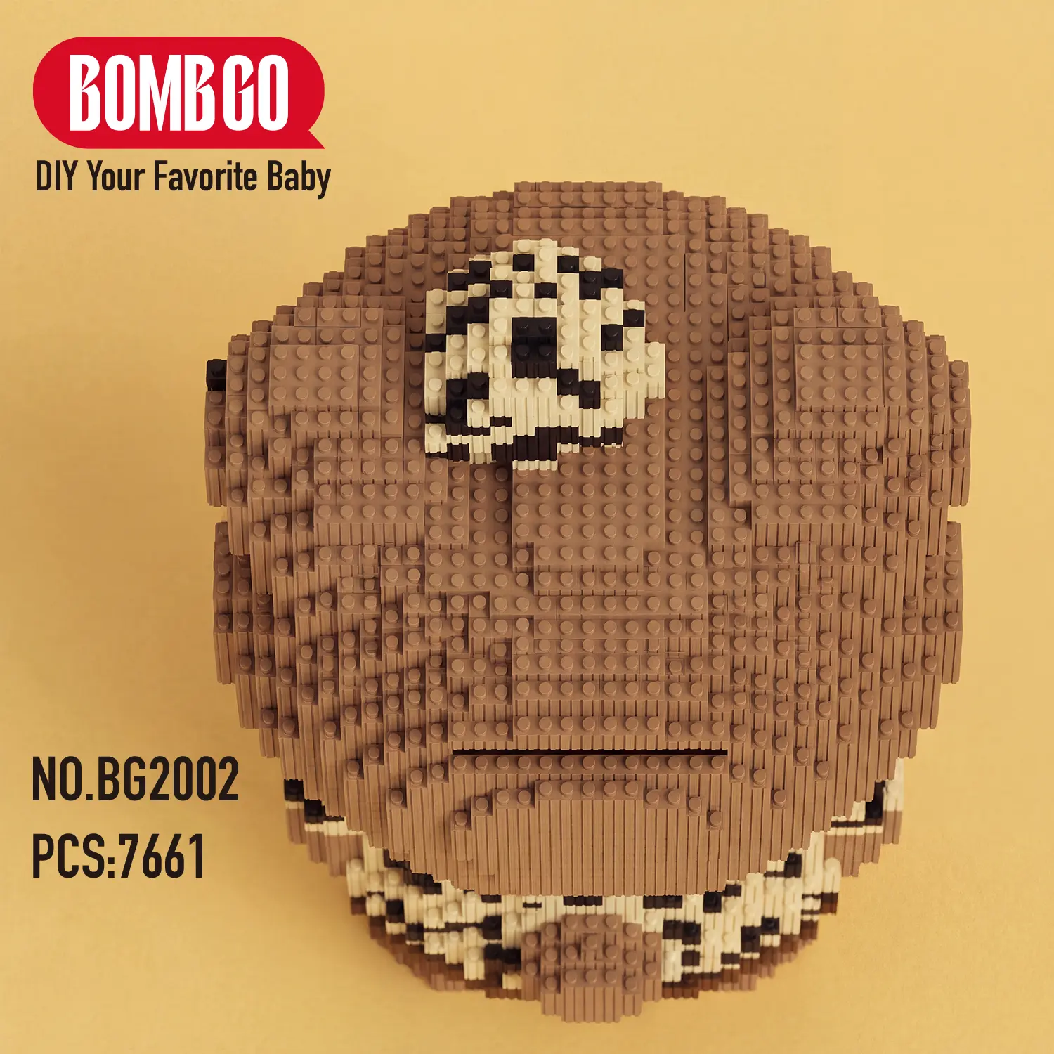 BOMBGO Animation Series -7661+ PCS Building Block BG2002 Toys,Birthday Gift,Christmas Gift,Educational Building Blocks,Trend Decoration,Cool Gifts,Brick,Family Bonding BlackFriday Christmas