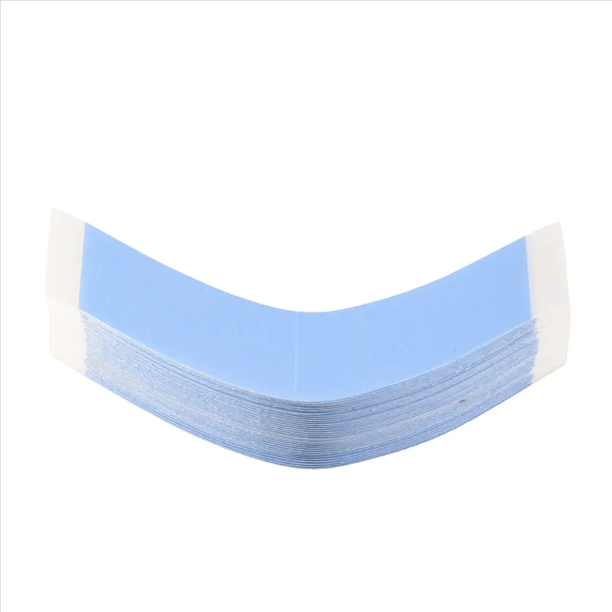 72Pcs/Lot Durable Double-Adhesive Hair Tape Strips, Waterproof-Sweatproof CC-Shape Film Glue for Toupee, Anti-Allergy, Easy to Stick and Wash (Auto Wheel/Rim Accessory Application), Lace Wig
