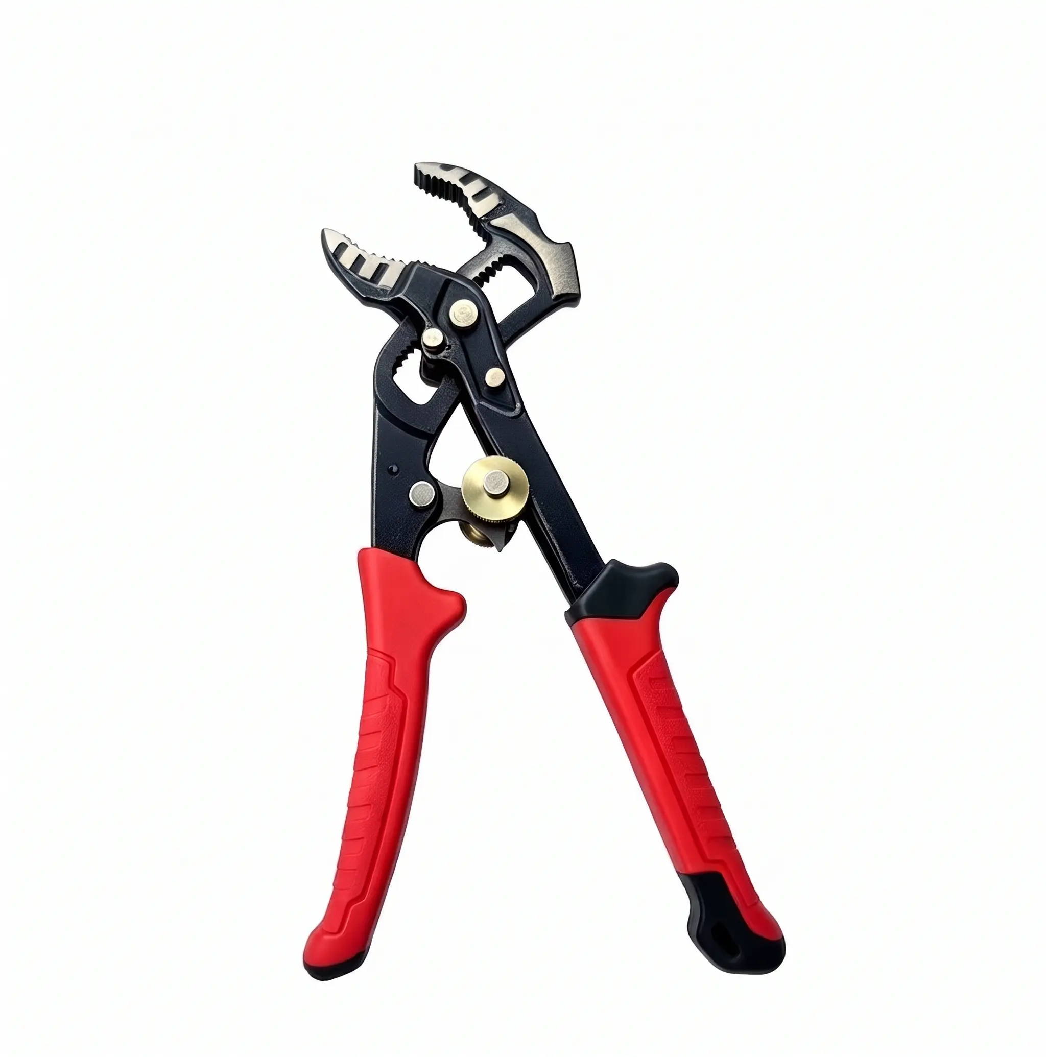 CRG Heavy Duty Self-Adjusting Water Pump Pliers, Manual-Free Auto-Grip Wrench for Pipes, Screws & Plumbing Fixtures