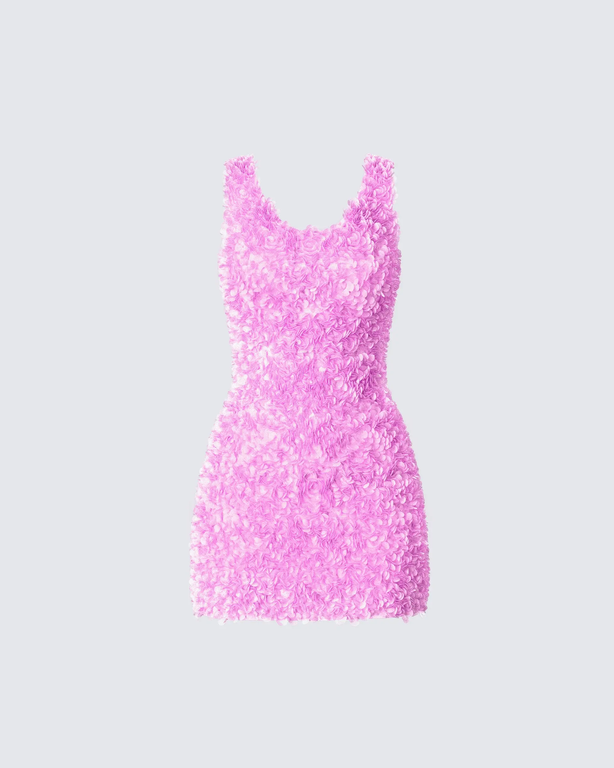 Women's 2000s Aesthetic Dress with 3D Petal Flowers - Embellished Polyester Bodycon with Wide Straps for Going Out, Pretty Girl Aesthetic, Bachelorette Party, Light, Wide Set, 3X, Birthday, Sequin, Sleeveless, Dresses For Birthdays, Square