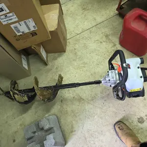【summerfinds】VEVOR Gas Powered Post Hole Digger, 52cc Post Hole Auger with 6" & 10" Bits, 3 Extension Rods, 1450W Heavy-Duty Earth Auger for Fence Posts, Deck / Pergola Posts, Plant / Tree Planting, EPA Listed