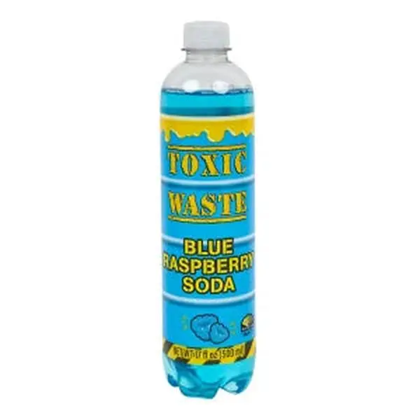 Toxic Waste Blue Raspberry Soda