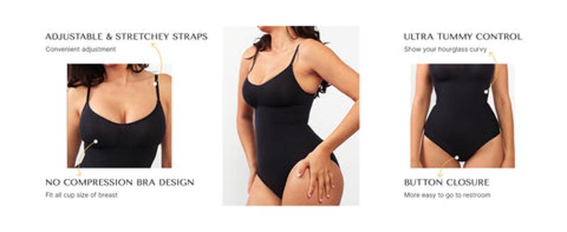 Shapellx Seamless Comfy Body Tummy Control Crotch Hook-and-Eye Closure Design Bodysuit For Woman Shapewear Womenswear Buy One Get One Free breast Covers Shapellx Seamless Comfy Body Tummy Control Crotch Hook-and-Eye Closure Design Bodysuit For Woman Shapewear Womenswear Buy One Get One Free breast Covers