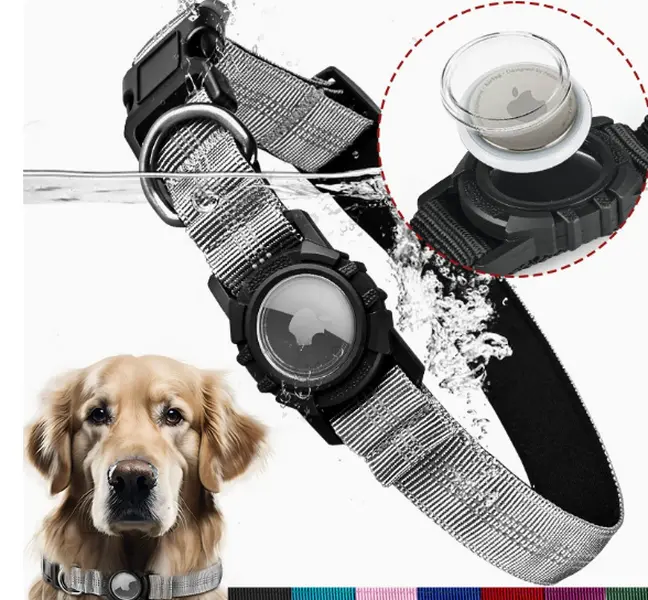 GPS Tracker Dog Collar with Waterproof Protective Case for Pets