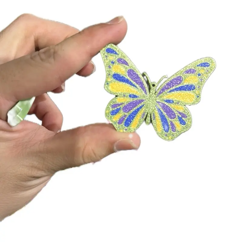 Mini Butterfly Figurine – 2” 3D Printed Nature Decor (Multiple Colors)
