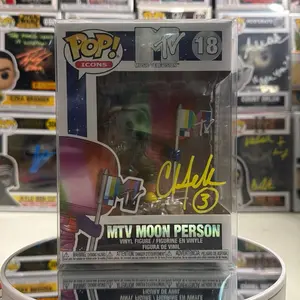 Funko Pop! Autographed MTV Moon Person 18 Signed By Chris Fehn
