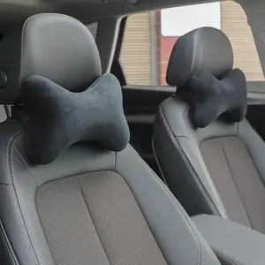 Car Neck Pillow, 2 Counts Soft Comfortable Car Headrest Pillow, Universal Car Interior Accessories for Women & Men