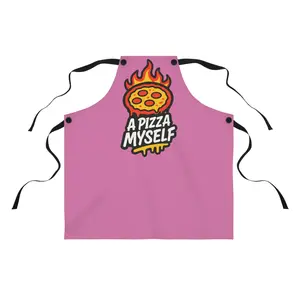 A Pizza Myself Apron - Pink
