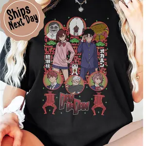 Dandadan Shirt, Turbo Ganny, Momo Ayase Anime Hoodie, Japanese Streetwear, Dandadan Anime Clothes & Merch for Otaku
