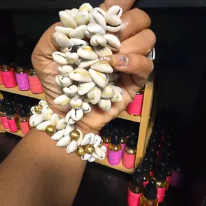 Natural  Cowrie Shell Ancestor Veneration Bracelet without bell