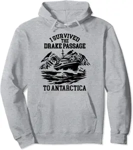 Antarctica Cruise Drake Passage I Survived Antarctica Pullover Hoodie - Diegobal Shop 72B0D1RLF9X4