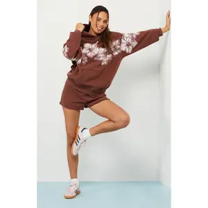 Pacsun Women's Hibiscus Hoodie