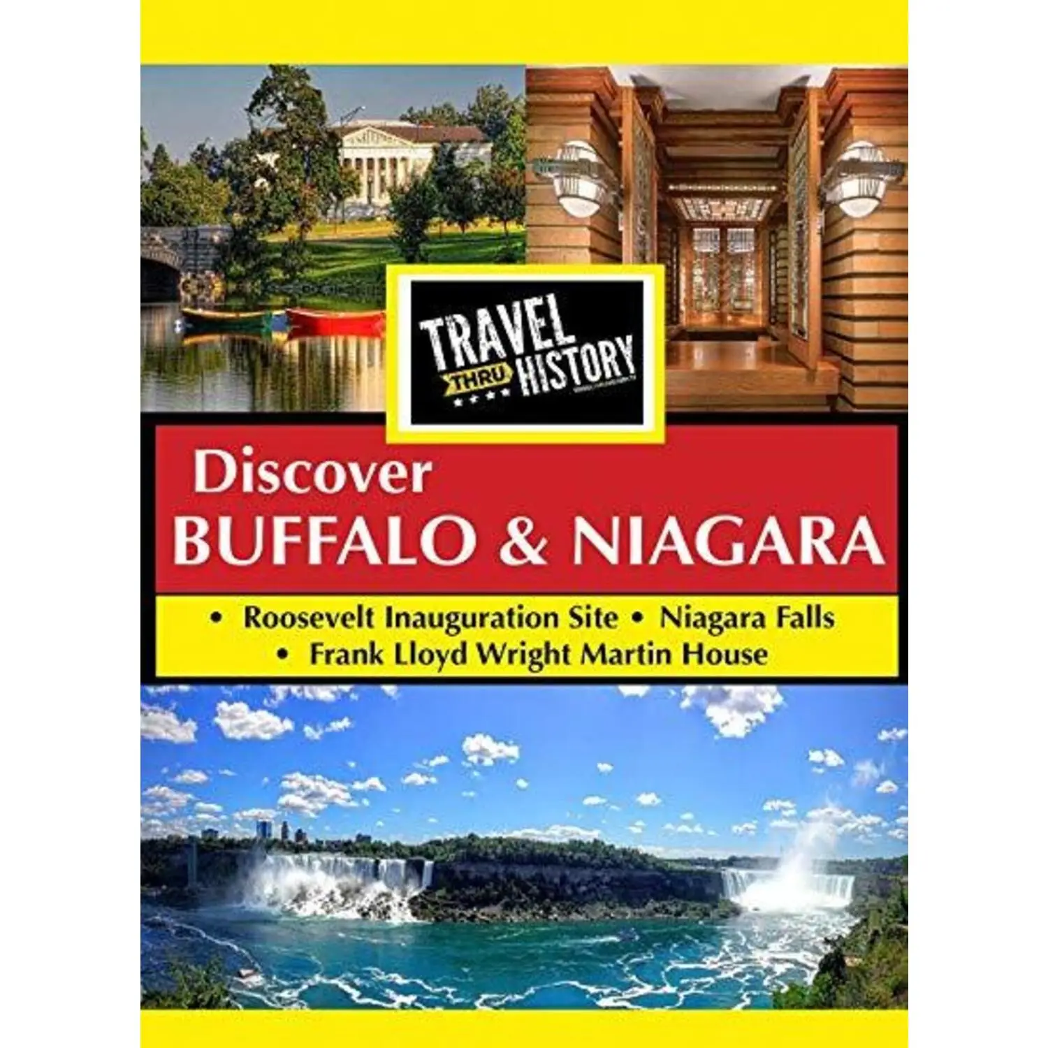Travel Thru History Discover Buffalo & Niagara  [DVD Video Disc]
