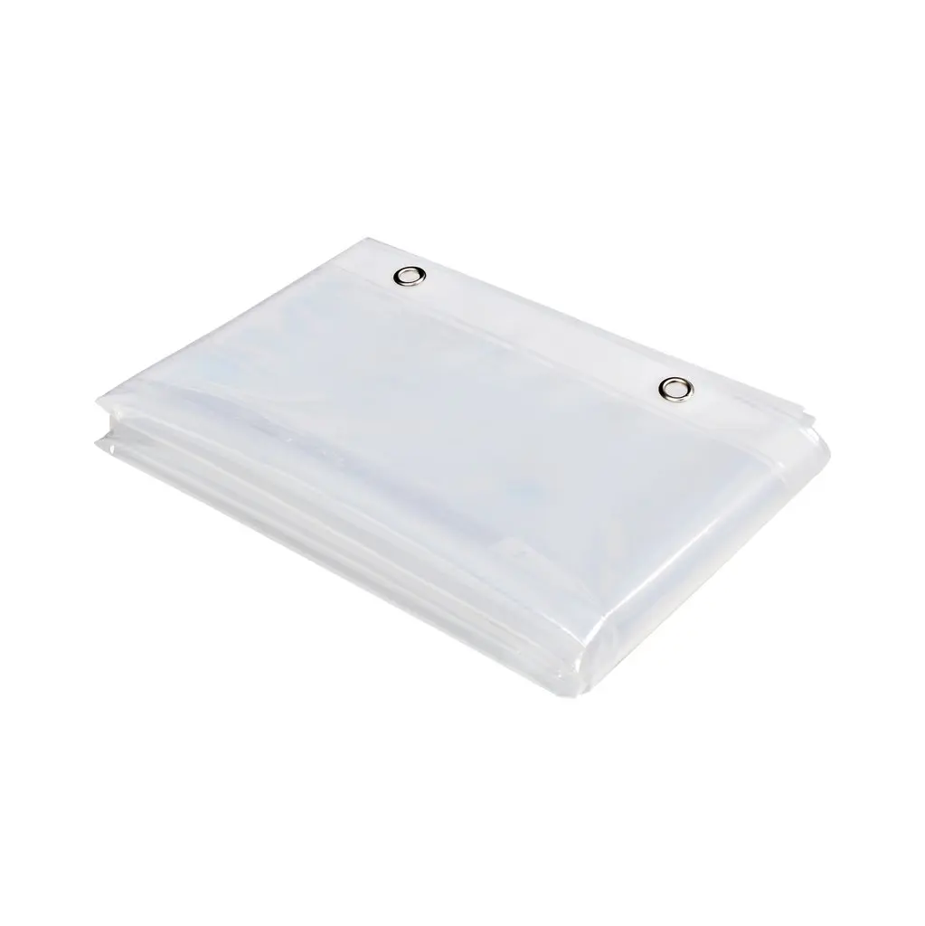 212 MAIN BL5KK 4.8G High-Transparency Waterproof PEVA Shower Liner, 72x72" Splash Guard, Women-Owned Bathroom Curtain Liner with Weighted Hem, High-Transparency Shower Curtains, Waterproof Shower Curtains