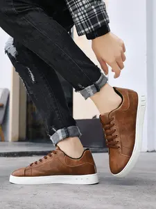 Men's Breathable Anti-Slip Canvas Shoes, Classic Casual Skateboard Shoes, Multifunctional Fashion Sports Shoes for Daily Wear and Outdoor Activities
