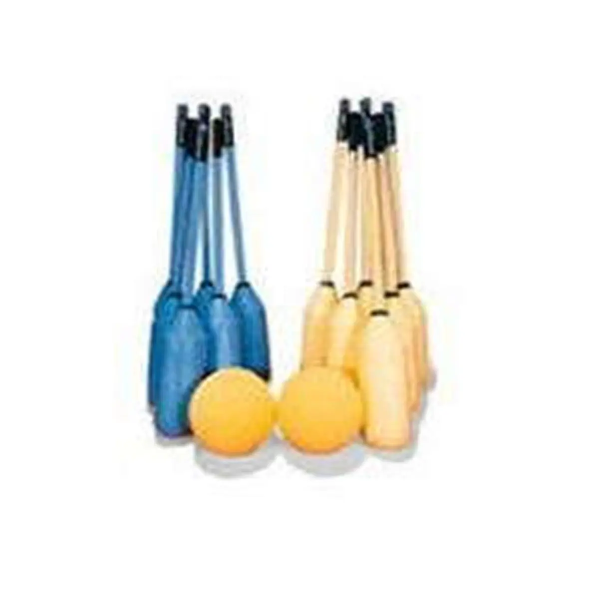 212 MAIN Extra Pillo Cricket Polo Sticks, Finest Material Lightweight Foam Replacement Sticks for Kids, Indoor Ball Sports Games, Yellow, Extra Pillo Polo Sticks