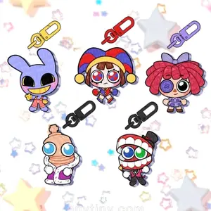 The Digital Circus Acrylic Keychains, Pomni, Jax, Kinger Inspired Charms