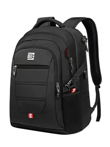 1 Backpack Business Travel Anti-Theft Laptop Backpack with USB Charging Port for Men and Women, Waterproof College Student Laptop Bag, Suitable for 16-inch Laptops, Travel Backpacks