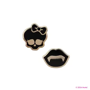 Monster High™ Skullette and Fangs Pin Set