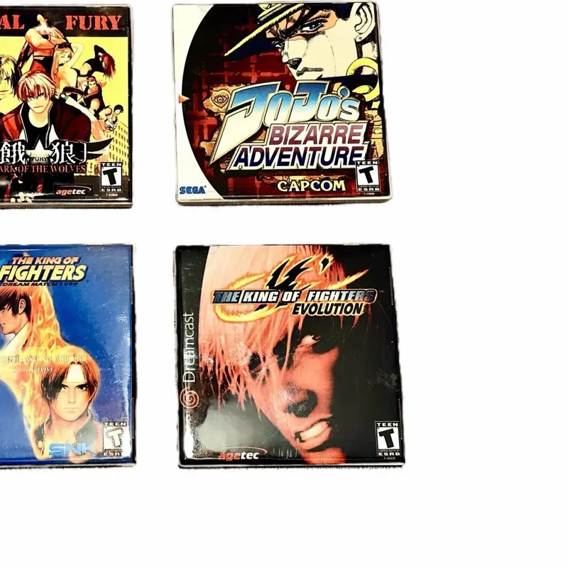 Retro Fighting Games Coaster Set 2 (4)