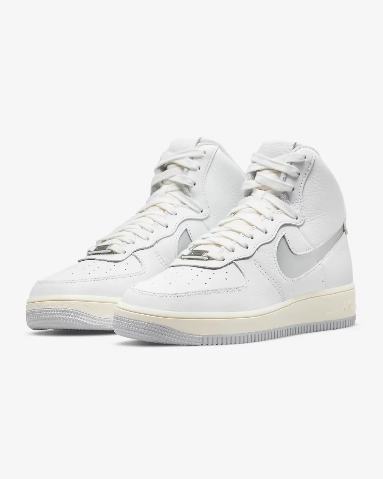 Nike Air Force 1 Sculpt Sneaker in White Leather | Women's