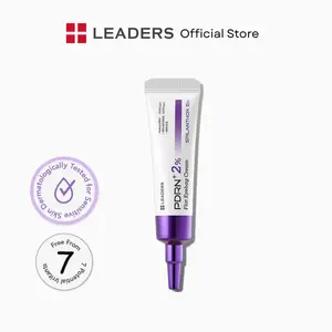 [LEADERS Official] PDRN 2% Flat Eyebag Cream – Anti-Aging Eye Cream to Reduce Puffiness, Dark Circles & Wrinkles, Lift & Firm Eye Area, Improve Elasticity & Brighten Skin – Fast-Absorbing, Intensive Eye Treatment for All Skin Types, 20ml