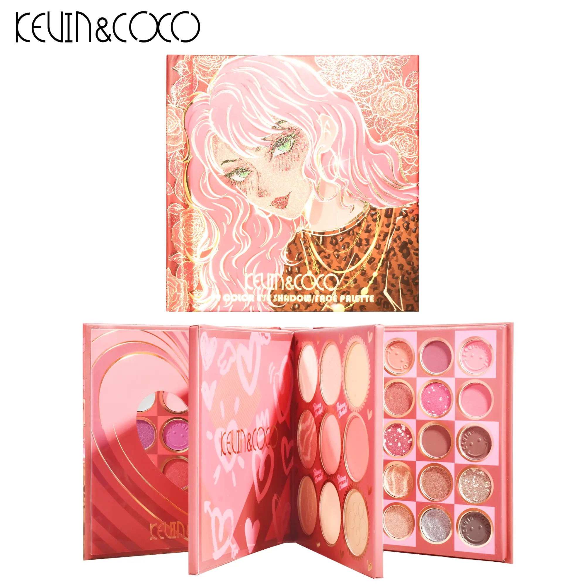KEVIN&COCO 59-color Eyeshadow And Face Palette