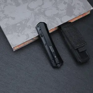 Glyko outdoor folding knife, zinc alloy handle, CPM high hardness corrosion-resistant blade, outdoor fishing and camping EDC tool, the best gift.