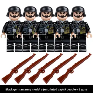 World War Ii Interactive Building Blocks, Dolls, Plush Toys, Mini Dolls, Toys, Cartoon Characters, Fun Educational Playset