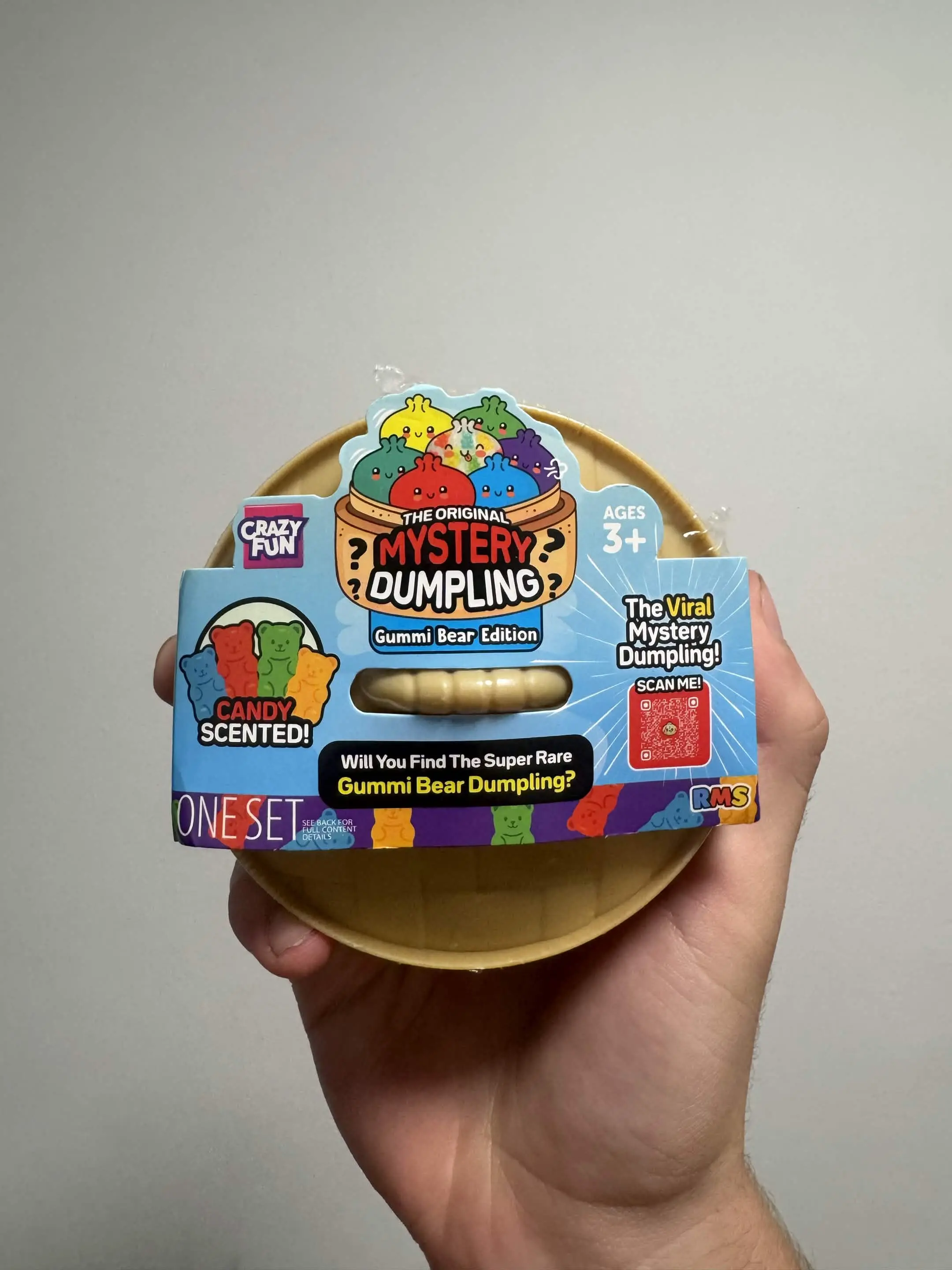 100% Authentic RMS Gummi Bear Dumpling!! Squishy Toy Crazy Fun!! FOR AGES 3+ GREAT STRESS RELIEF!!