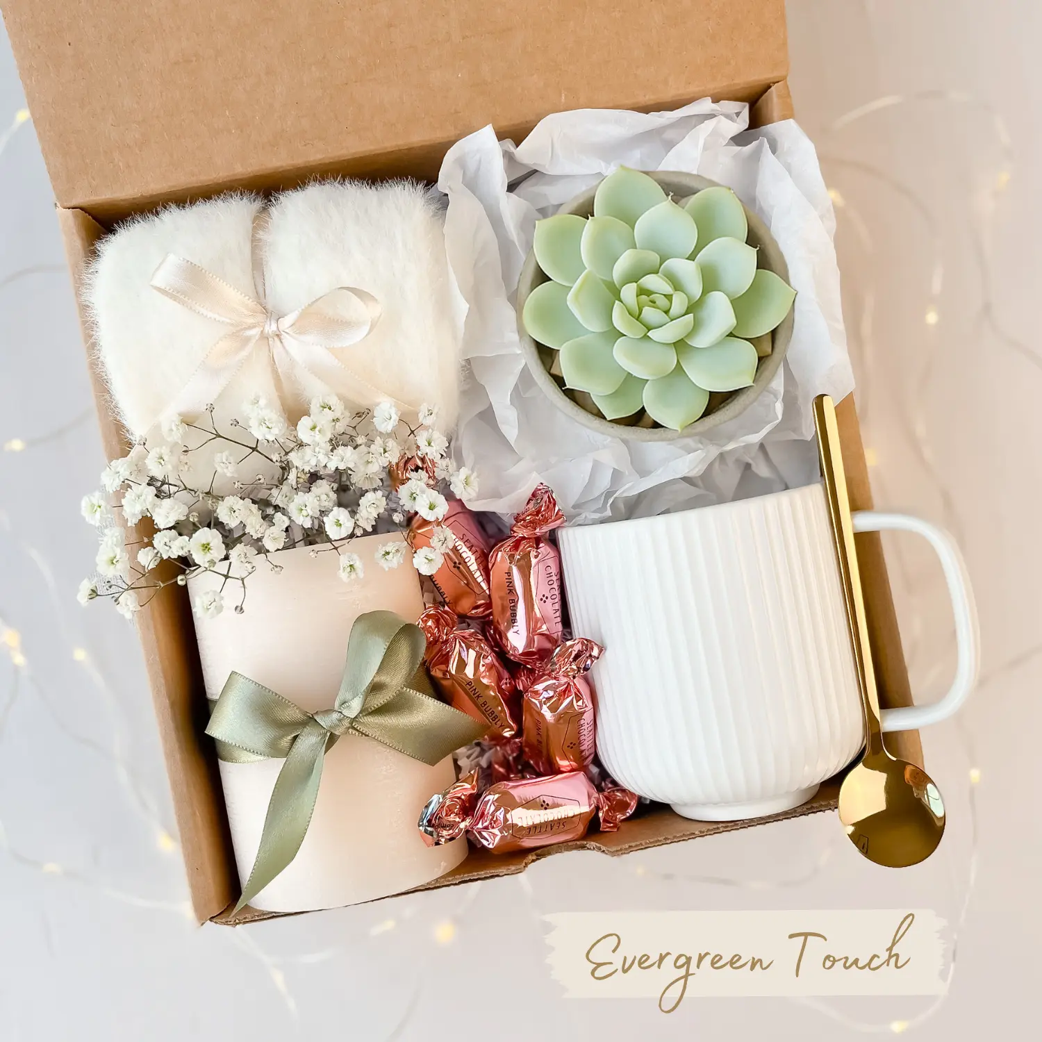 Spring Gift Box, Birthday Gift for her, Gift idea, Mother's Day Gift Box, Gift for Mom, Thinking of you gift, Sending a hug gift, Hygge gift box