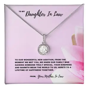 Kindness and Warmth Necklace for Daughter-In-Law | A Cherished Addition