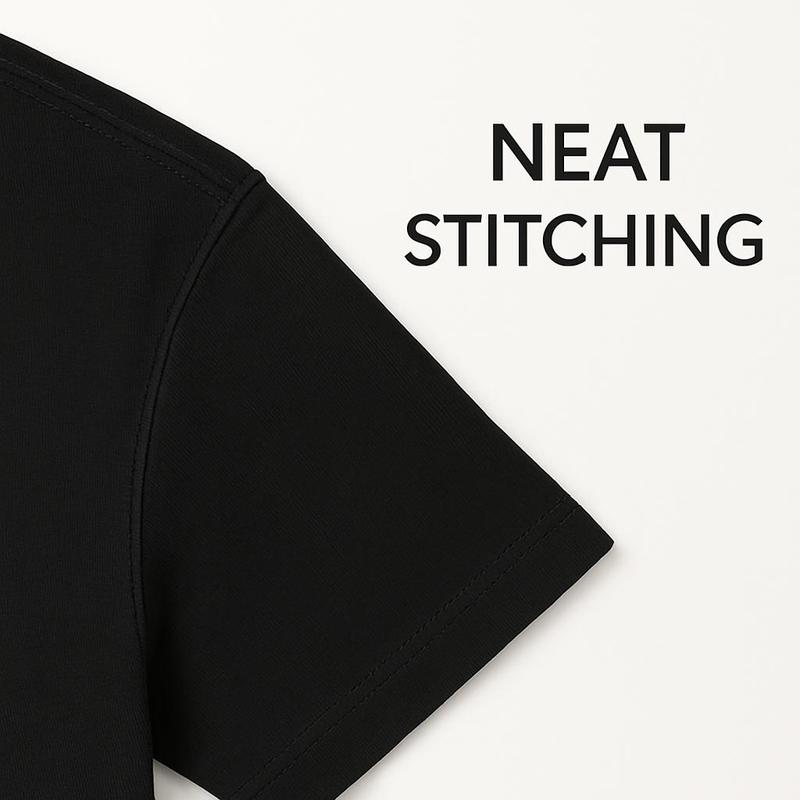 I Love Freshman T-Shirt Men's 100% Cotton Unisex Tee Black Short Sleeve Crewneck Casual Streetwear Top Soft Breathable Fabric