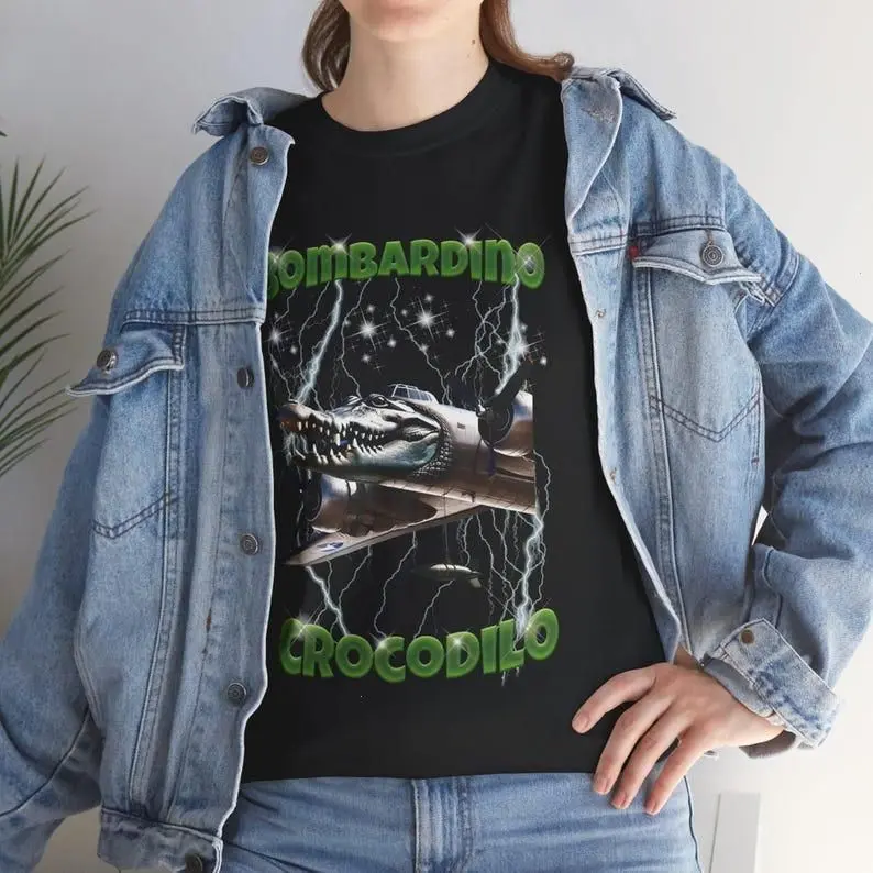 Bombardilo Crocodilo Shirt – Funny Croc Meme Tee for Reptile Fans