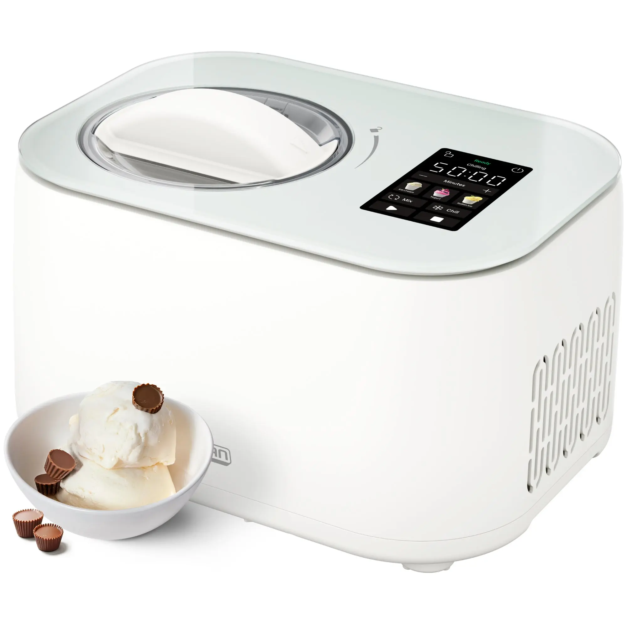Iceman Trio™ Ice Cream Maker - White