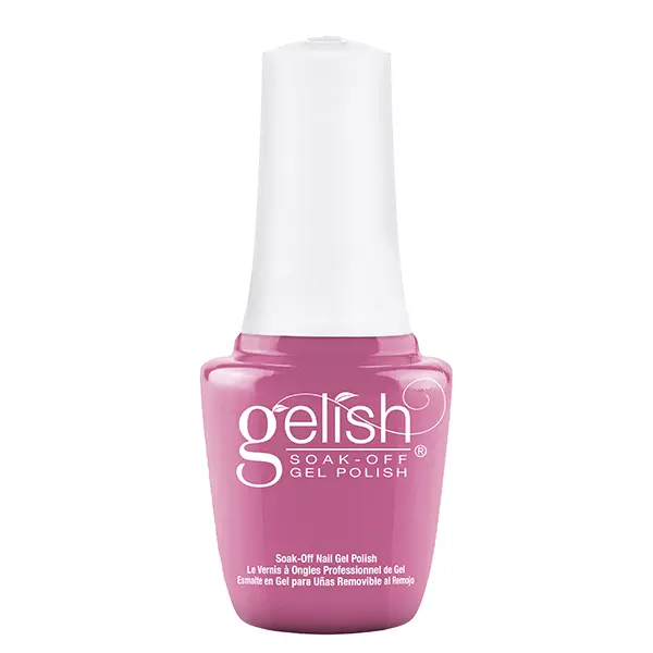 Gelish MINI It's A Lily - Light Purple/Pink Creme, Long-Lasting Soak-Off Gel, Vibrant Color, Chip-Resistant, High Shine, Professional Salon Quality, 9mL.