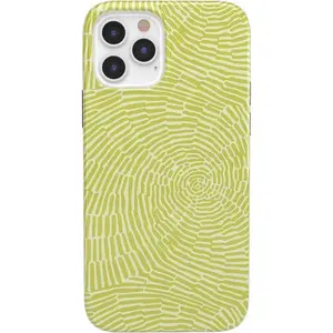 Swirl Away | Tea Green Geometric Case