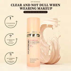 【4-in-1】 Sunscreen Foundation New Version with Niacinamide for Travel Sports Outdoor Work