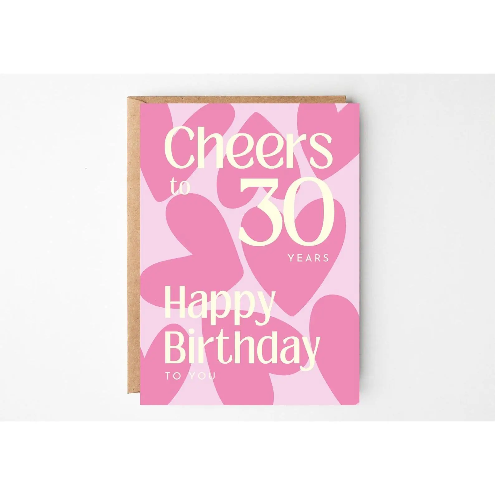 30th Birthday Postcard, Greeting Card for 30th Birthday, 30th Birthday Gift for Women