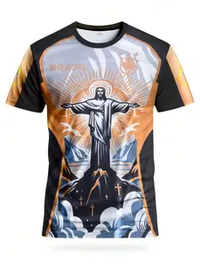 Brazil men's football jersey, goalkeeper's professional training suit, Mexico men's adult short-sleeved professional, Sports Jersey