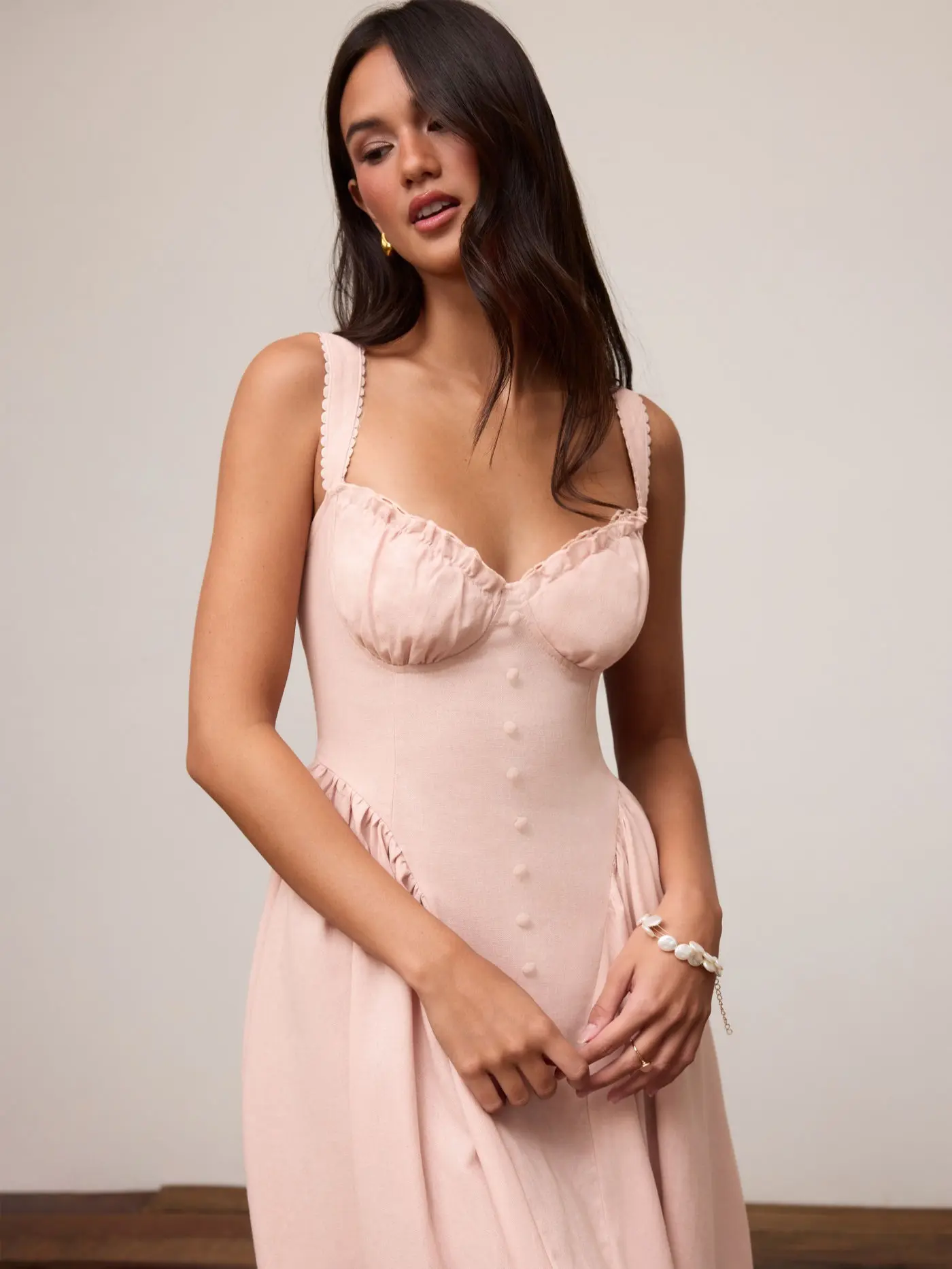Cider Maxi Dress Women's Daily Casual Ruffled U-neckline Lace Up Back Fixed Straps A-line Flared Cotton Blend Dress - Balletcore Aesthetic Romantic Date Picnic Gown for Summer SwimWeek - TikTok Shop Cider Maxi Dress Women's Daily Casual Ruffled U-neckline Lace Up Back Fixed Straps A-line Flared Cotton Blend Dress - Balletcore Aesthetic Romantic Date Picnic Gown for Summer SwimWeek - TikTok Shop