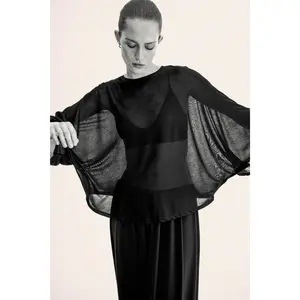 H&M Batwing-sleeved jersey top