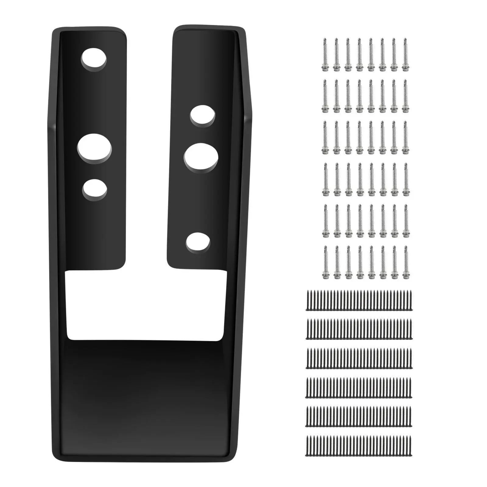 VEVOR Concealed Joist Hanger, 2"x4" Outdoor Accent Concealed-Flange Bracket, Pack of 24, Q235 Steel Plate Powder-Coated Face Mount for 2"x4" Beam Swing, 3.7# SohoChic