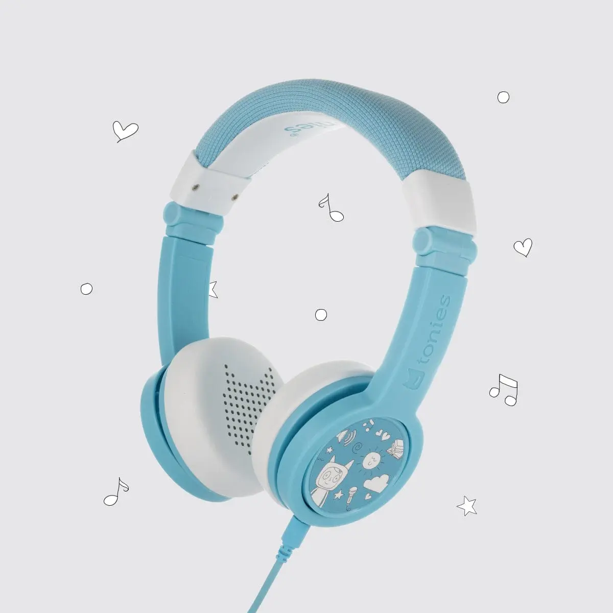 Headphones - Light Blue Headphones - Light Blue