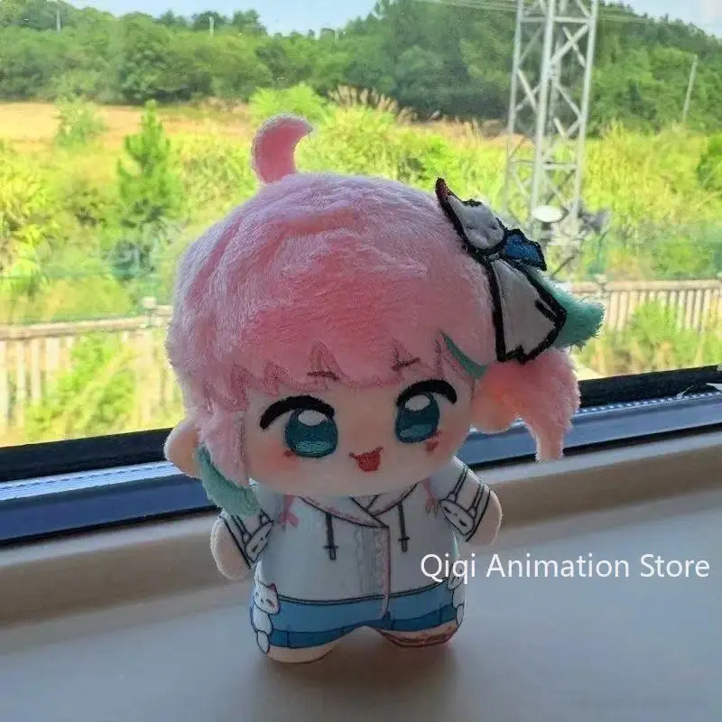 2026 New 10cm Overwatch Kiriko Fabric Plush, Role Play Cartoon Accessory - Backpack Keychain Pendant, Kids Christmas Gift