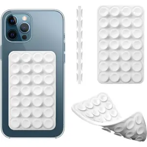 Hands-Free Phone Holder for Selfies & Videos Universal Mobile Stand with Unique Bubble Design for Smartphones Secure Stable Grip