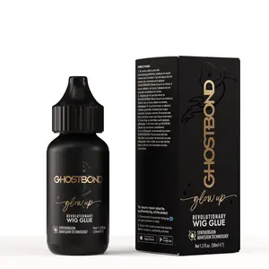 GHOSTBOND Glow Up - Wig Glue with Peelable Synethrgion Adhesion Technology - Easy to Remove - Peel Away Adhesive - Easy To Clean Gel Haircare