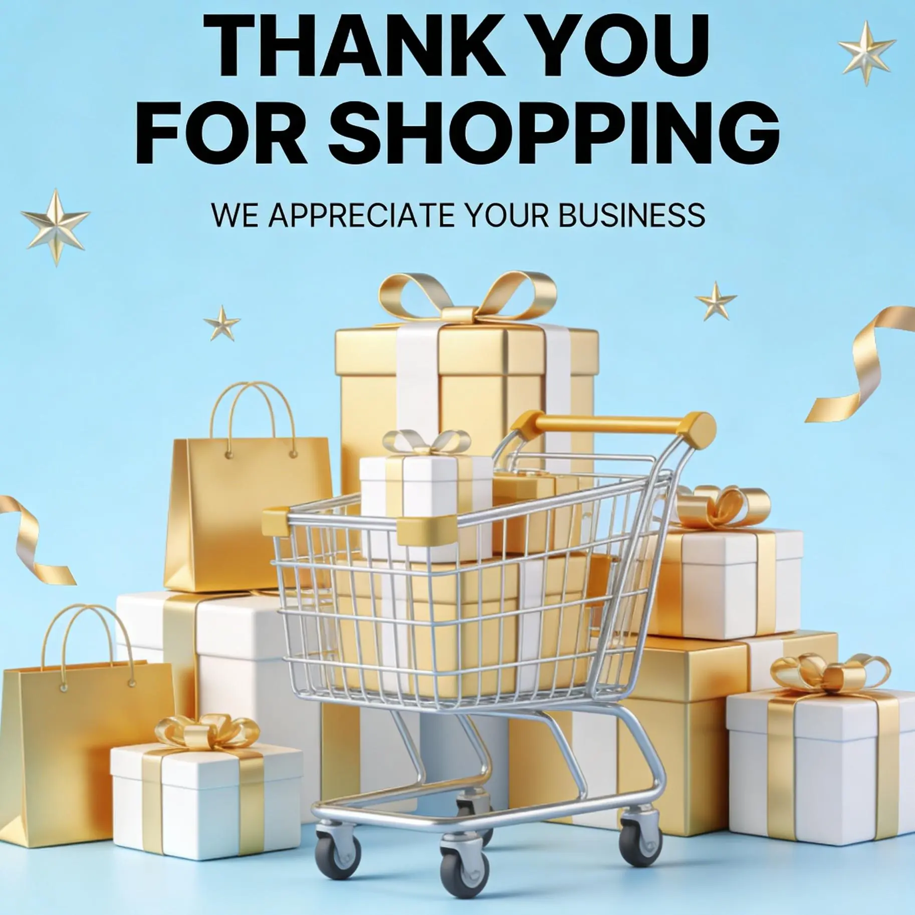 THANK YOU FOR SHOPPING